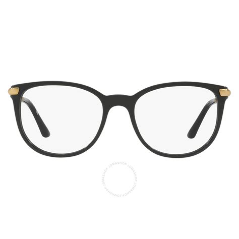 burberry be2255q 3001 black demo lens 51 mm women's eyeglasses|Burberry™ BE2255Q 3001 51 Black Eyeglasses .